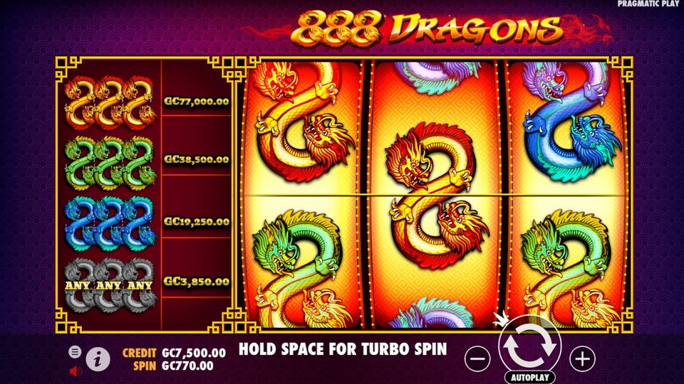 888 Dragons Gameplay