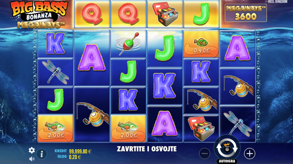 Big Bass Bonanza Megaways Gameplay