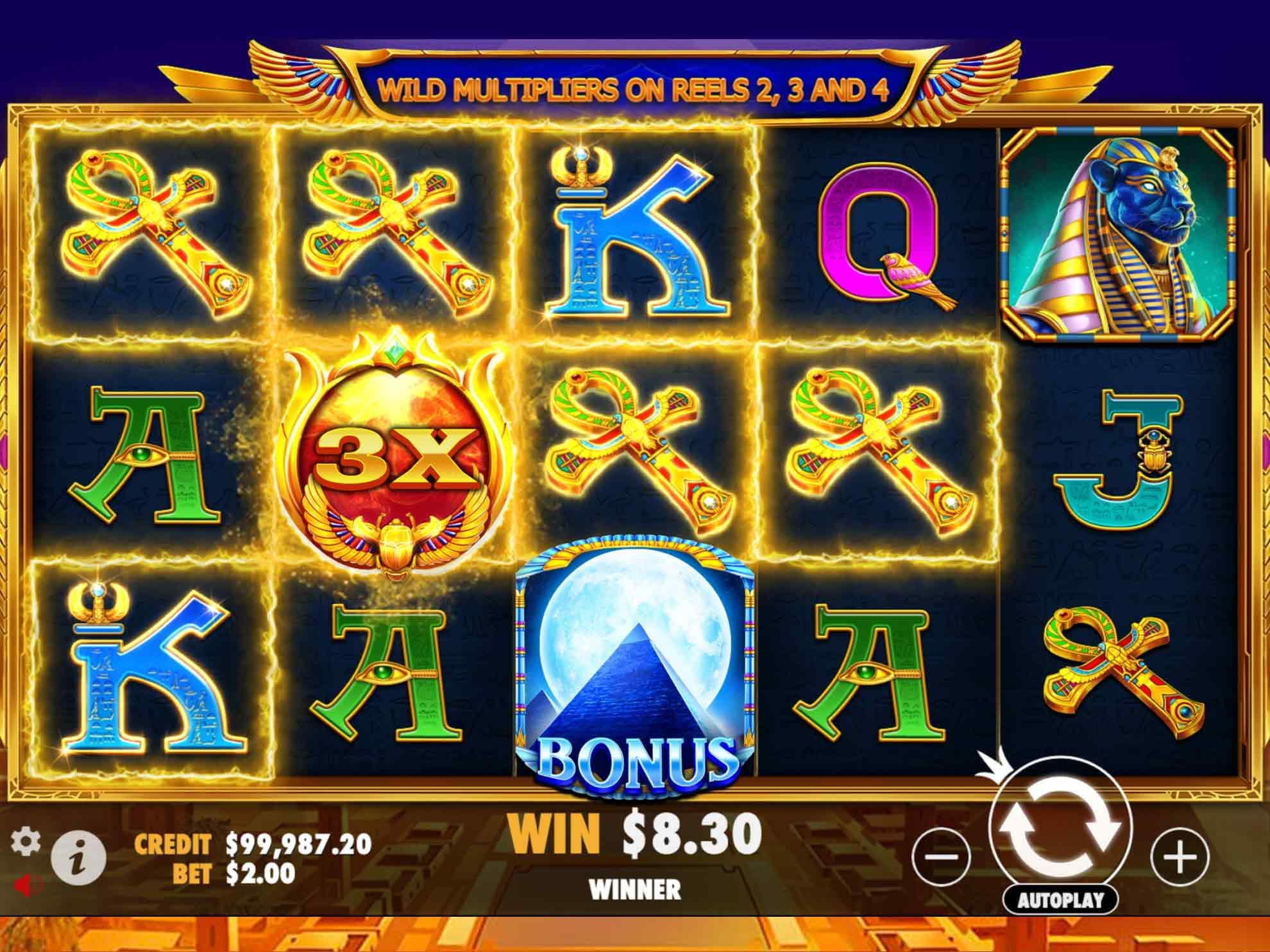 Fortune of Giza Gameplay