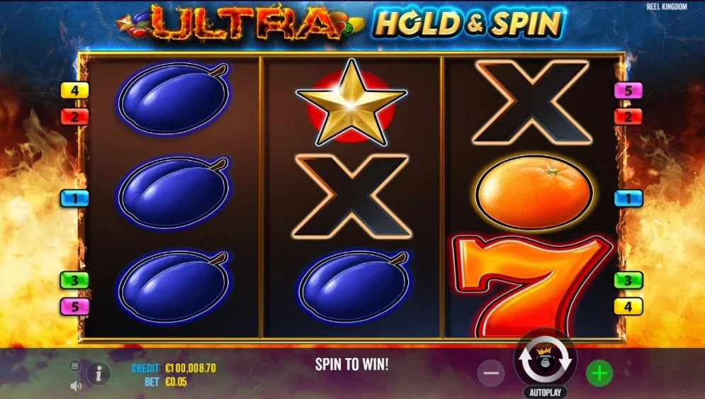 Ultra Hold and Spin Gameplay